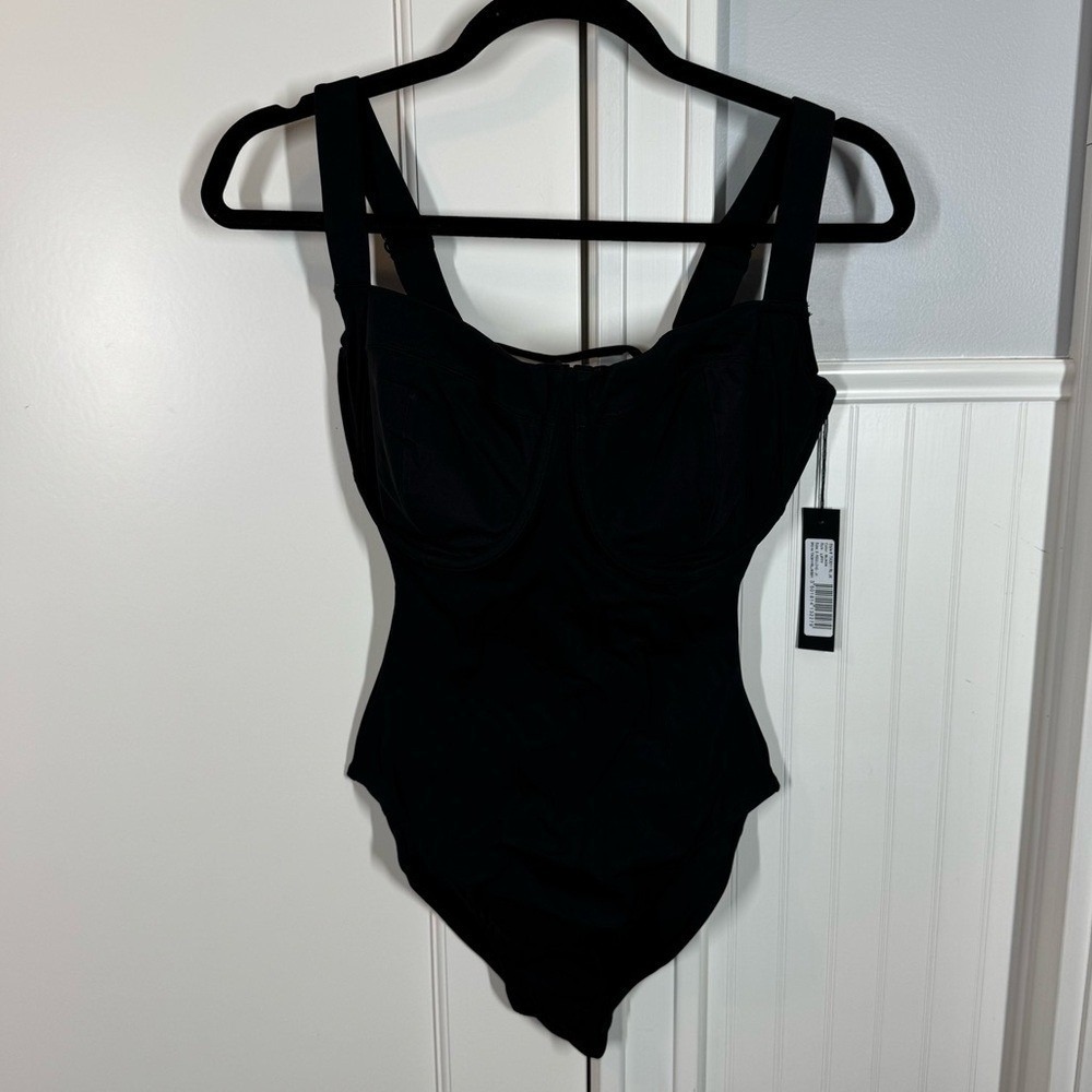 TA3 Lifty One Piece Swimsuit Small Regular J/K Cup Black Compression Shapewear‎